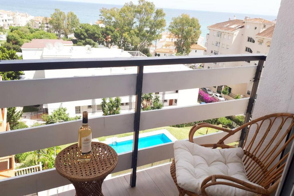 Modern Studio Near Beach. Sea, Pool And Wi-Fi Benalmádena Dış mekan fotoğraf